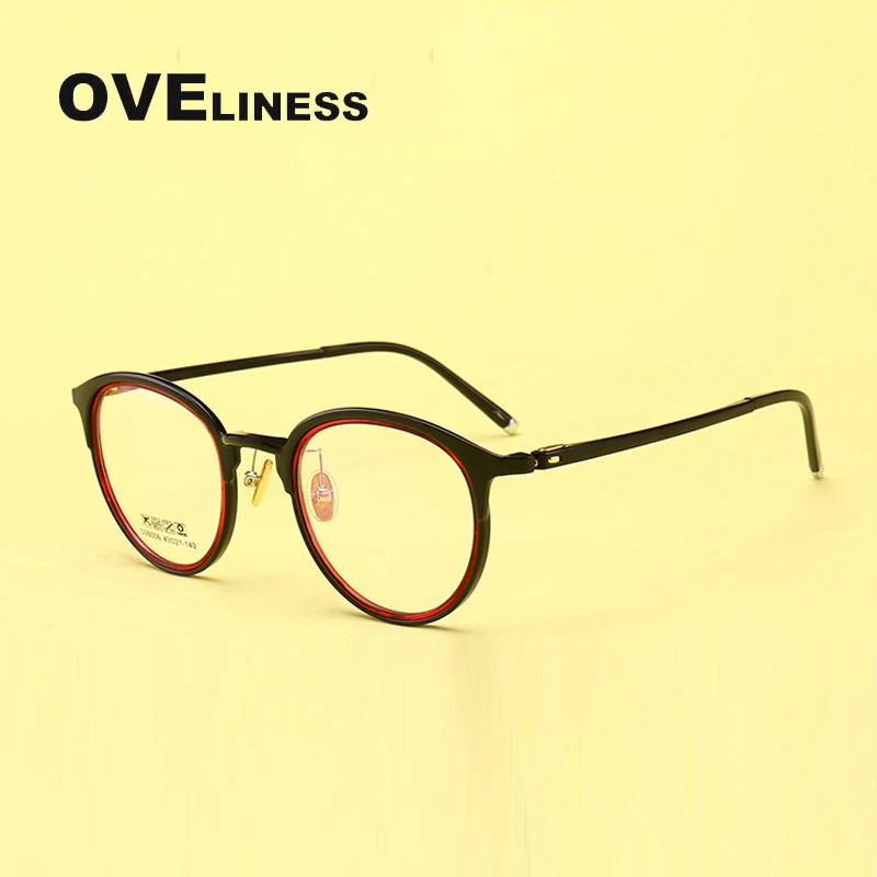 Fashion Retro eyeglasses Optical Round eye glasses frame for men women Computer Myopia Prescription Clear glasses eyewear frame
Fashion Retro eyeglasses Optical Round eye glasses frame for men women Computer Myopia Prescription Clear glasses eyewear frame