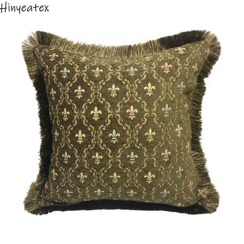 Vintage Diamond Soft Chenille Pillow Case Small Flower Brown Check Viscose Sofa Decorative Cushion Cover 45x45cm Sell by Piece
Vintage Diamond Soft Chenille Pillow Case Small Flower Brown Check Viscose Sofa Decorative Cushion Cover 45x45cm Sell by Piece