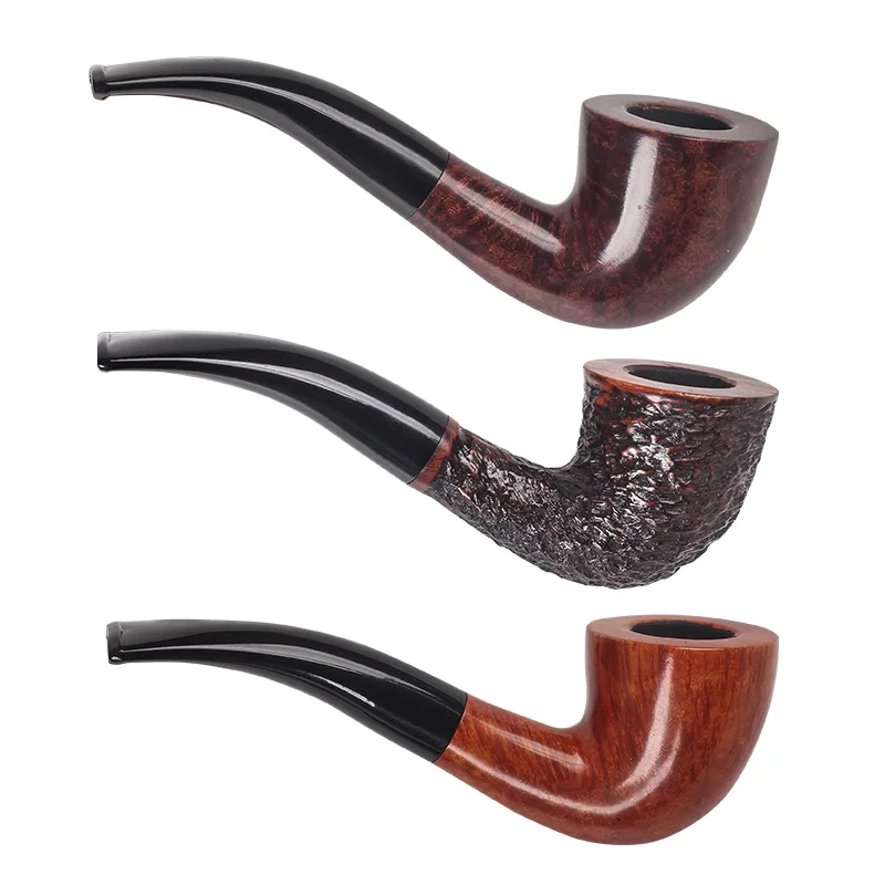 Smoker Briar Wood Smoker Pipe Creative Smoking Mini Bent Stem Fit For 9MM Filters Drop Shipping
Smoker Briar Wood Smoker Pipe Creative Smoking Mini Bent Stem Fit For 9MM Filters Drop Shipping