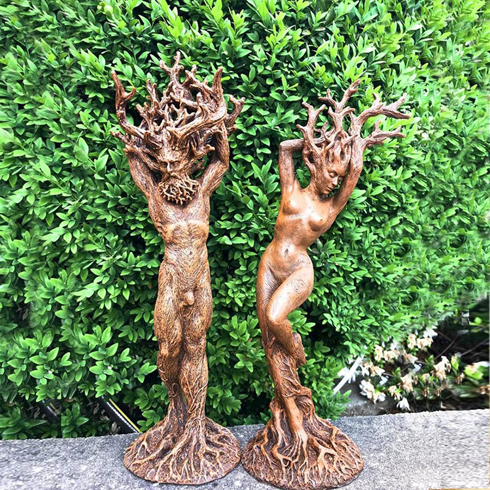 Dryad Ornament Green Man Resin Statue Decorative Figurines Exterior Garden Crafts Home Decoration Accessories садовые фигуры
Dryad Ornament Green Man Resin Statue Decorative Figurines Exterior Garden Crafts Home Decoration Accessories садовые фигуры