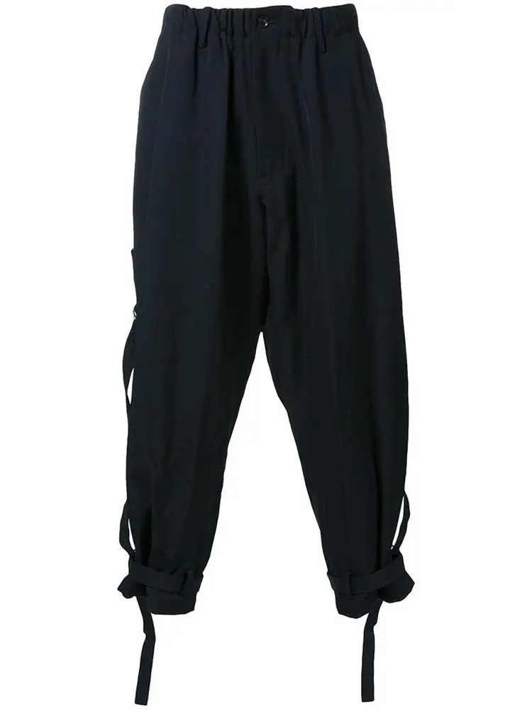 Men's Casual Pants Harun Pants Motorcycle Pants Spring And Autumn New Black Fashion Personality Strap Large Size Men's Pants
Men's Casual Pants Harun Pants Motorcycle Pants Spring And Autumn New Black Fashion Personality Strap Large Size Men's Pants