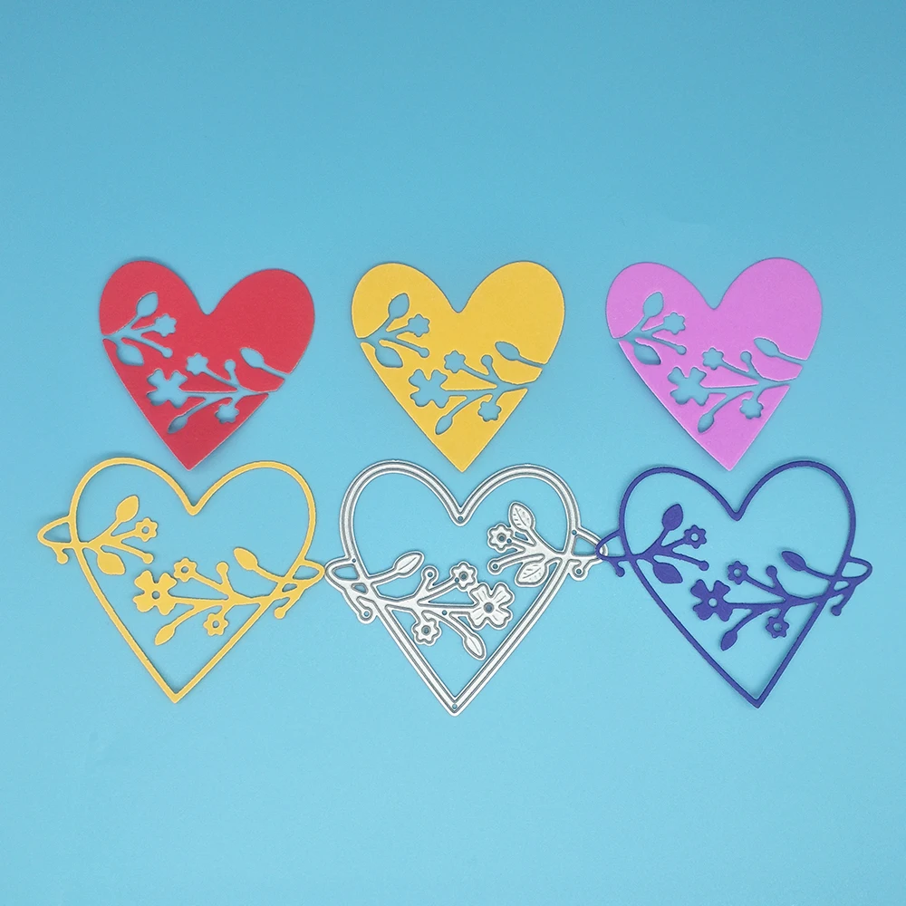 Heart-shaped flowers, flower, plants metal cutting knife mold paper crafts scrapbook card template DIY decoration accessorie
Heart-shaped flowers, flower, plants metal cutting knife mold paper crafts scrapbook card template DIY decoration accessorie
