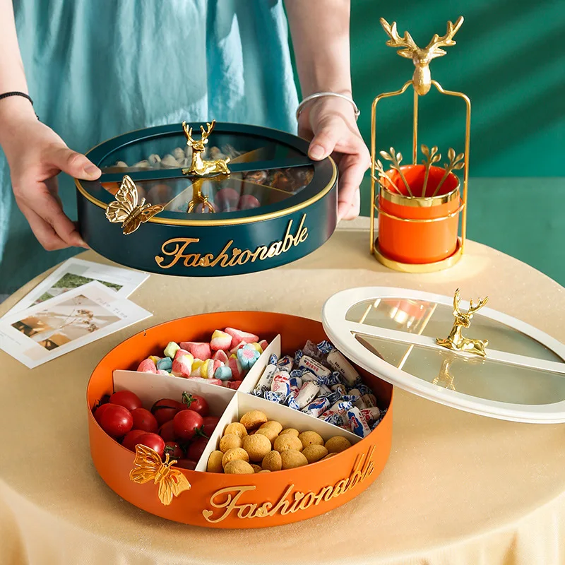 Luxury Rotat Fruit Tray Food Storage Box with Lids Candy Snack Serving Plate Dishes for Serving Fruit Platter Party Christmas
Luxury Rotat Fruit Tray Food Storage Box with Lids Candy Snack Serving Plate Dishes for Serving Fruit Platter Party Christmas