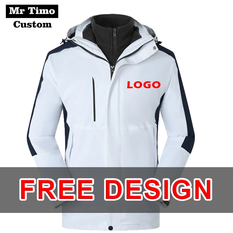 2021 Winter Men's High-end Hooded Jacket Custom Logo Waterproof Windbreaker Team Customize Print
2021 Winter Men's High-end Hooded Jacket Custom Logo Waterproof Windbreaker Team Customize Print