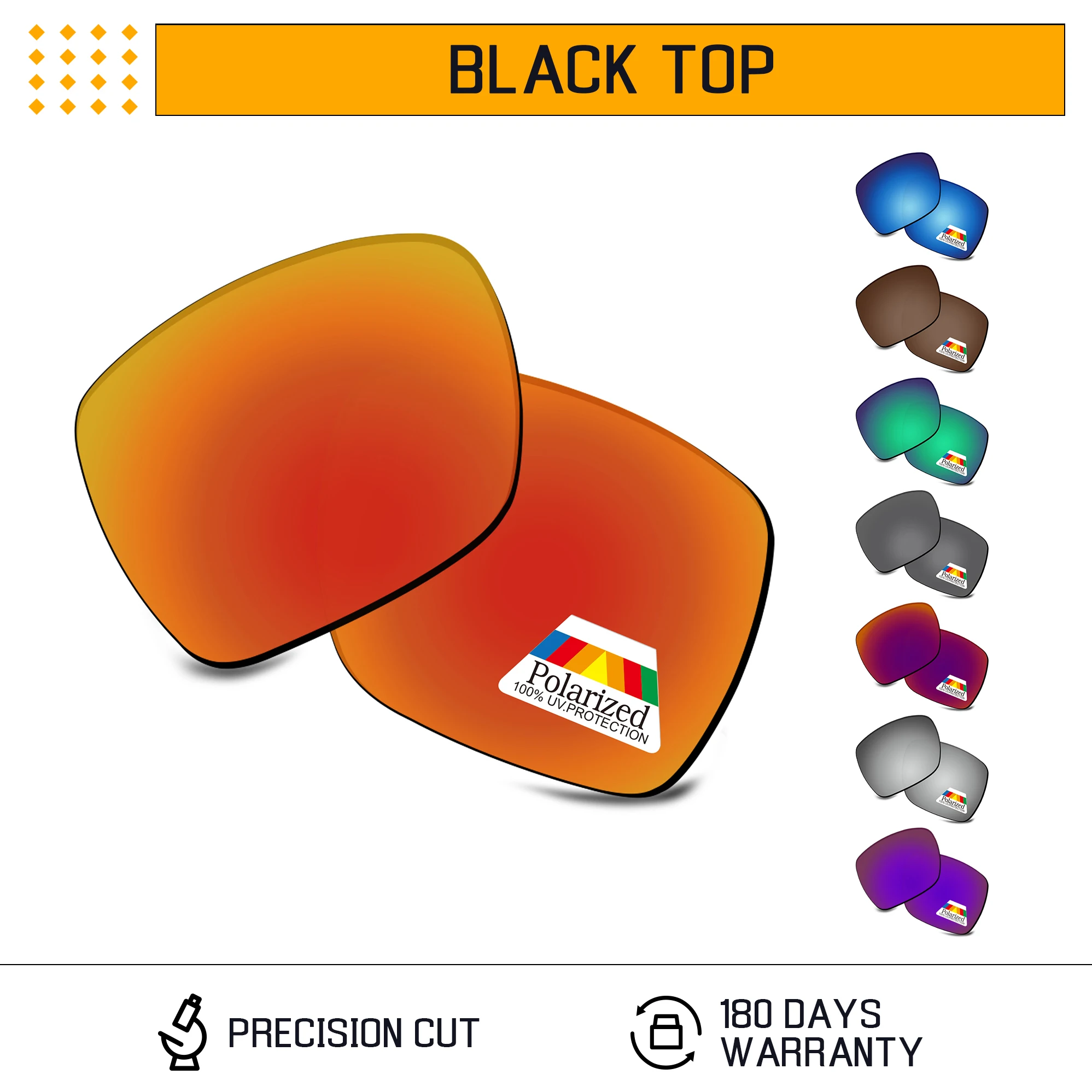 Bwake Polarized Replacement Lenses for-Electric Black Top Sunglasses Frame - Multiple Options
Bwake Polarized Replacement Lenses for-Electric Black Top Sunglasses Frame - Multiple Options
