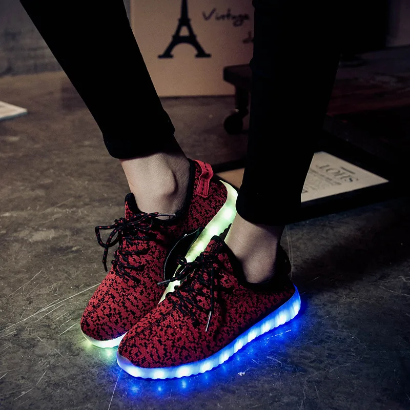 Children & Adult Shoes Boys & Girl Shoes With LED USB Charger Air Breathable Shoes Nice Men & Women Sneakers Size 30-45
Children & Adult Shoes Boys & Girl Shoes With LED USB Charger Air Breathable Shoes Nice Men & Women Sneakers Size 30-45