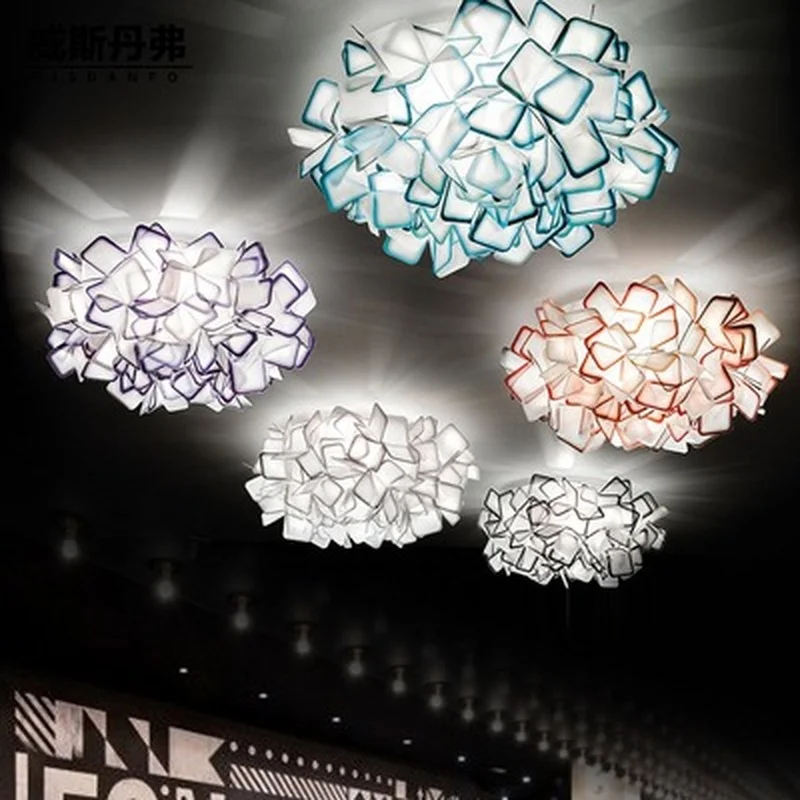 New Designer Clizia Suspension Lamp Nordic Colorful Acrylic Flower PP Led Pendant Light Bedroom Light Free Shipping
New Designer Clizia Suspension Lamp Nordic Colorful Acrylic Flower PP Led Pendant Light Bedroom Light Free Shipping