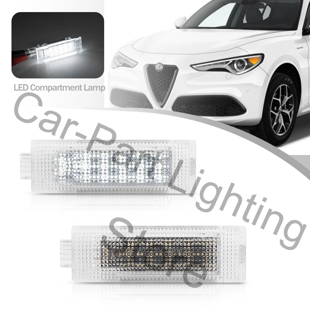 2 шт. светодиодные лампы для багажника для Alfa Romeo Giulia Stelvio 17-21 Giulietta 4C 159 подсветка интерьера
2 шт. светодиодные лампы для багажника для Alfa Romeo Giulia Stelvio 17-21 Giulietta 4C 159 подсветка интерьера