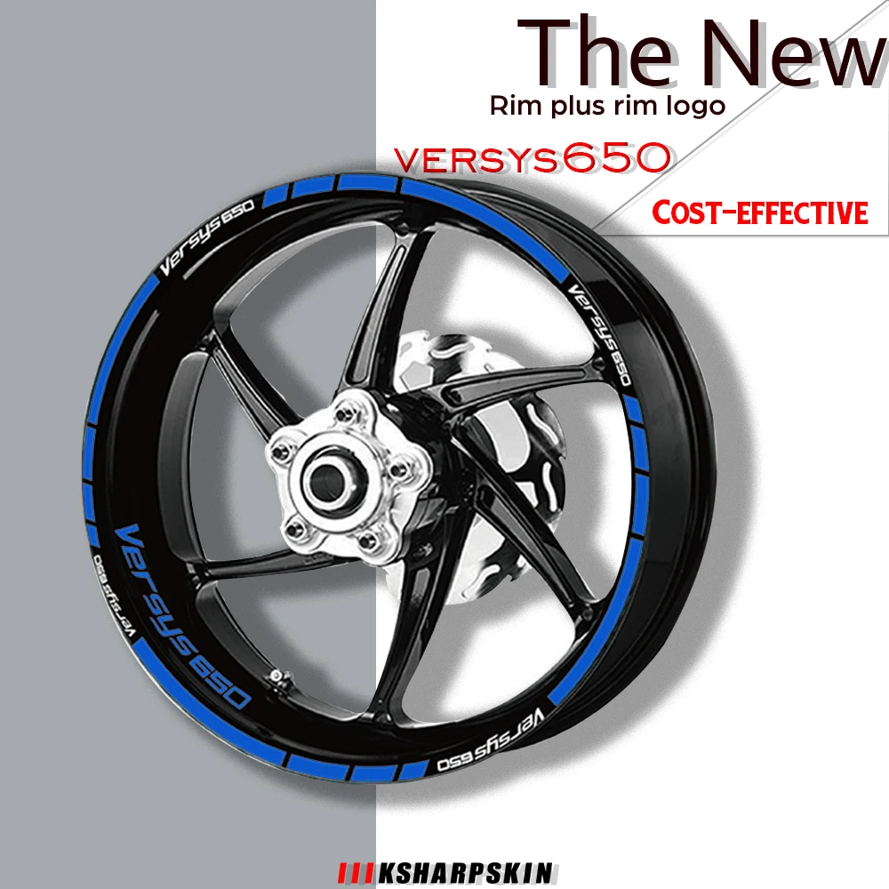Motorcycle wheel sticker rim moto Front Rear Tire logo reflective decorative stripe kit set For KAWASAKI VERYS650 verys 650
Motorcycle wheel sticker rim moto Front Rear Tire logo reflective decorative stripe kit set For KAWASAKI VERYS650 verys 650