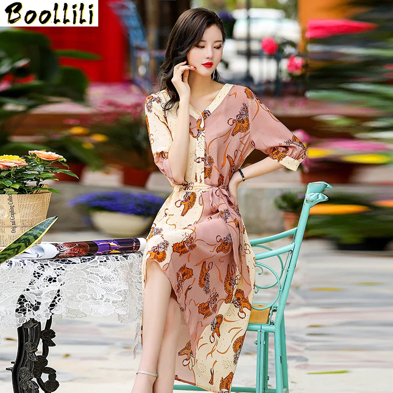 Silk Boollili Real Summer Dress 2023 Vintage Elegant Midi Dress Women Clothes Ladies Dresses Party Floral Dress Vestidos
Silk Boollili Real Summer Dress 2023 Vintage Elegant Midi Dress Women Clothes Ladies Dresses Party Floral Dress Vestidos