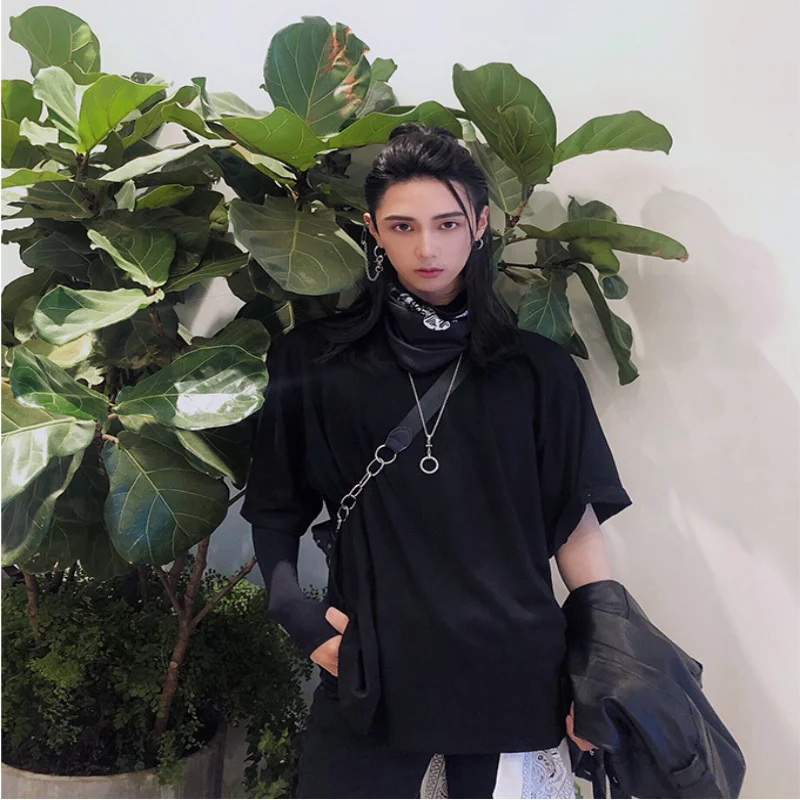 2019 summer Korean round neck loose tide brand half sleeve youth solid color bat sleeve short sleeve t-shirt men and women
2019 summer Korean round neck loose tide brand half sleeve youth solid color bat sleeve short sleeve t-shirt men and women