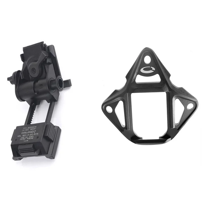 Wilcox L4 G24 Metal Helmet NVG Mount L4G24 Night Vision Fast OPS Helmet Parts NVG Adapters With Shroud Mount Sotac
Wilcox L4 G24 Metal Helmet NVG Mount L4G24 Night Vision Fast OPS Helmet Parts NVG Adapters With Shroud Mount Sotac
