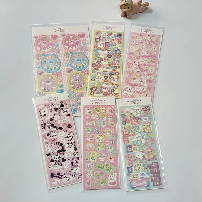 Kawaii кролик корова лента наклейки Скрапбукинг украшения дневник фотоальбом наклейка этикетка DIY ручной аккаунт милые канцелярские принадлежности
Kawaii кролик корова лента наклейки Скрапбукинг украшения дневник фотоальбом наклейка этикетка DIY ручной аккаунт милые канцелярские принадлежности