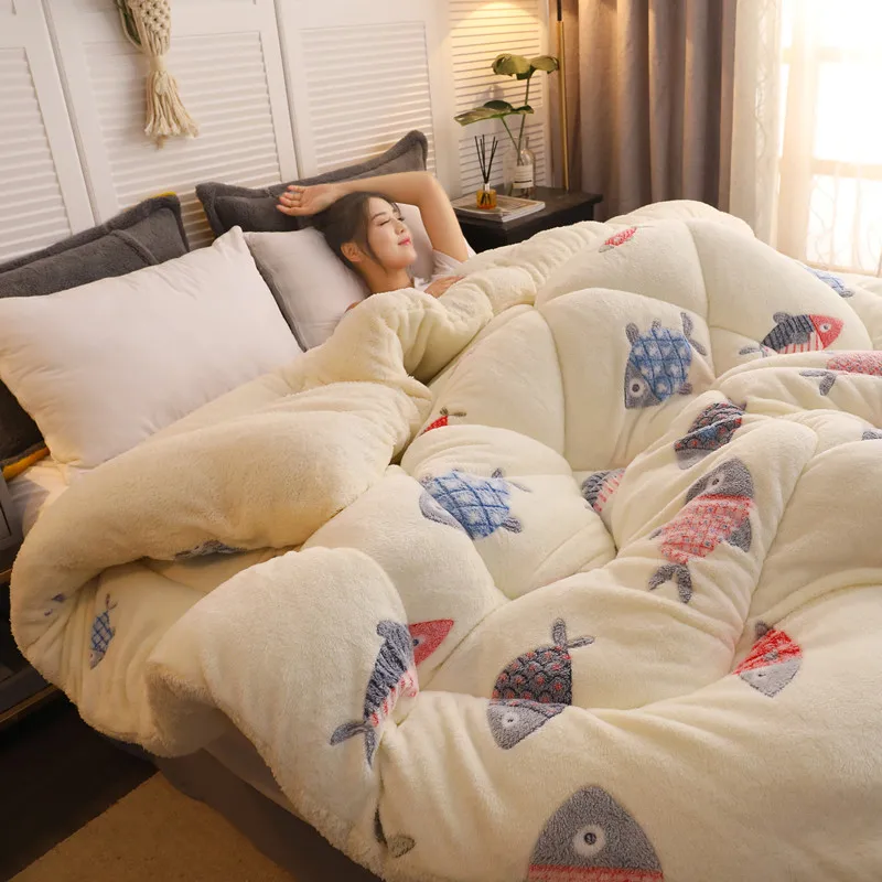 Comfortable And Soft High Grade Quilts Colorful Style Thicken Duvet 11 Styles Choose Home Bedding Blankets Very Warm Comforter
Comfortable And Soft High Grade Quilts Colorful Style Thicken Duvet 11 Styles Choose Home Bedding Blankets Very Warm Comforter