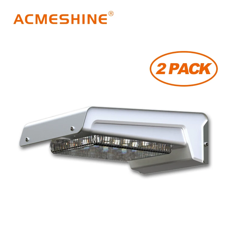 ACMESHINE алюминиевый сплав 120 люмен 16 светодиодных солнечных движений настенный светильник (2 шт. в упаковке)
ACMESHINE алюминиевый сплав 120 люмен 16 светодиодных солнечных движений настенный светильник (2 шт. в упаковке)