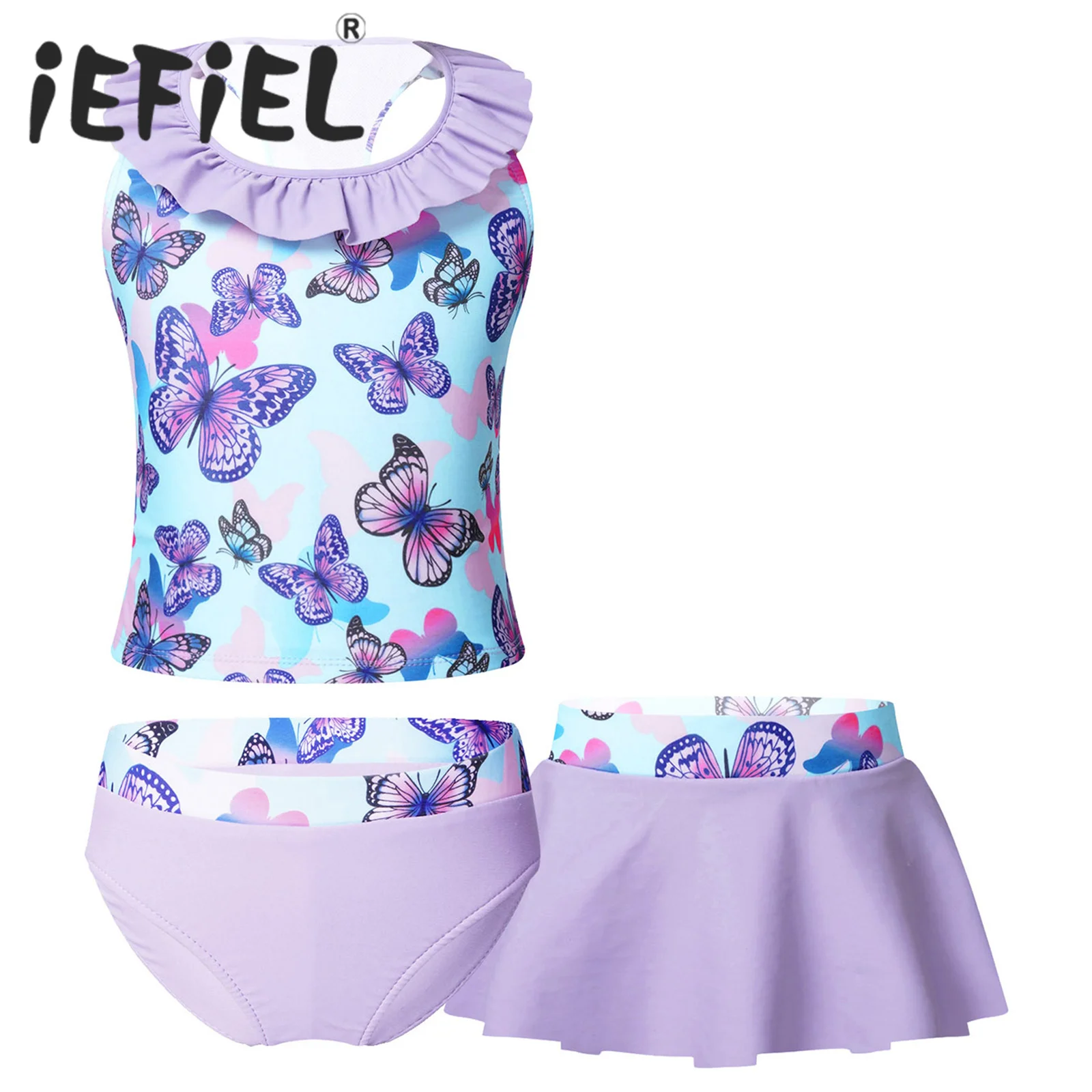 Kids Girls Summer Swimsuits Beachwear Sets 3 Piece Floral Print Sleeveless Tank Vest Tops Short and Triangle Swimwear Outfits
Kids Girls Summer Swimsuits Beachwear Sets 3 Piece Floral Print Sleeveless Tank Vest Tops Short and Triangle Swimwear Outfits