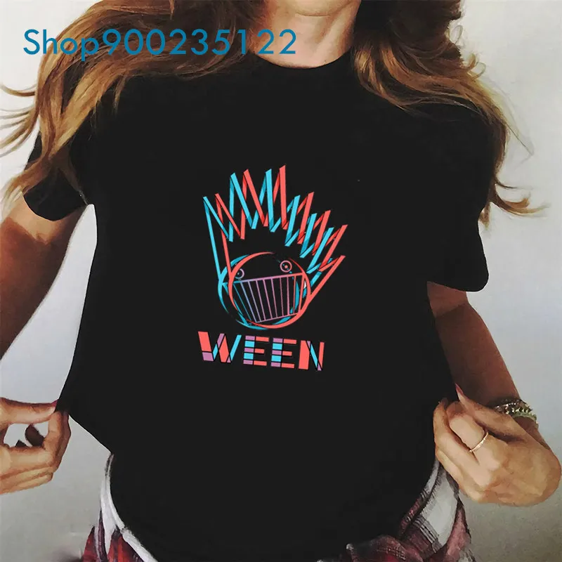 Harajuku Women Ween T-shirt Printed Scream Face Shirt Casual Graphic Tees Tops Fashion Women Clothes Summer Tshirt Femme
Harajuku Women Ween T-shirt Printed Scream Face Shirt Casual Graphic Tees Tops Fashion Women Clothes Summer Tshirt Femme