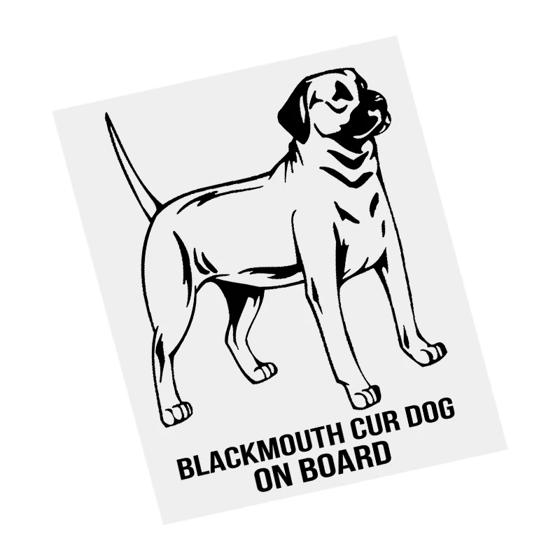 S61490# Blackmouth Cur Dog On Board Black Transparent Car Sticker Vinyl Decal Waterproof Decors for Motorcycle Bumper Laptop
S61490# Blackmouth Cur Dog On Board Black Transparent Car Sticker Vinyl Decal Waterproof Decors for Motorcycle Bumper Laptop