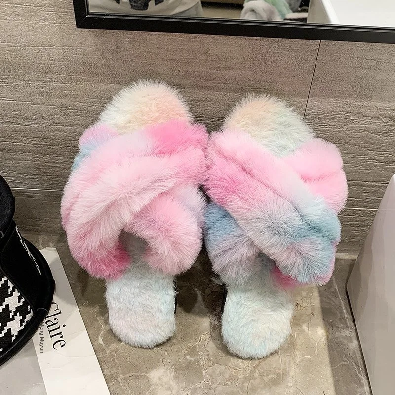 Home Slippers Faux Fur Warm Shoes Woman Slip on Flats Female Fur Flip Flops Fashion Cross Shape Warm Shoes Woman Slip on Flats
Home Slippers Faux Fur Warm Shoes Woman Slip on Flats Female Fur Flip Flops Fashion Cross Shape Warm Shoes Woman Slip on Flats