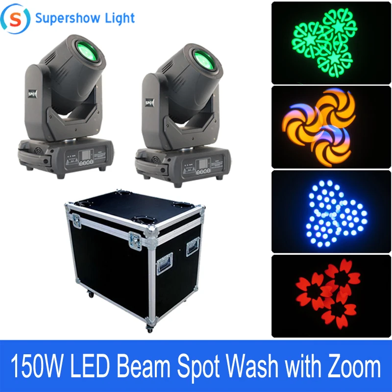 2pcs 2019 New 150W LED Beam Spot Wash Moving Head Light With Flight Case Package DMX Lyre Moving Stage Disco Light
2pcs 2019 New 150W LED Beam Spot Wash Moving Head Light With Flight Case Package DMX Lyre Moving Stage Disco Light