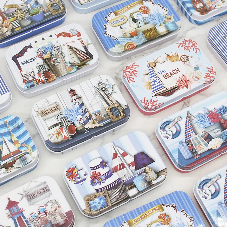 12 Pc/Lot ! Middle Size Beach Sail Cover Iron Tin Card metal Pencil Case / Can/Square Coin Ornaments Storage Gift Box
12 Pc/Lot ! Middle Size Beach Sail Cover Iron Tin Card metal Pencil Case / Can/Square Coin Ornaments Storage Gift Box