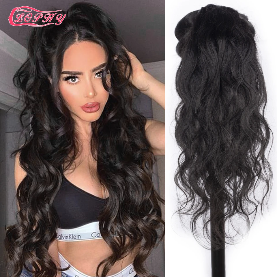 Body Wave Ponytail Extension 100%Human Hair Natural Color Weaves Drawstring Ponytail Clip In Hair Extensions For Black Women
Body Wave Ponytail Extension 100%Human Hair Natural Color Weaves Drawstring Ponytail Clip In Hair Extensions For Black Women