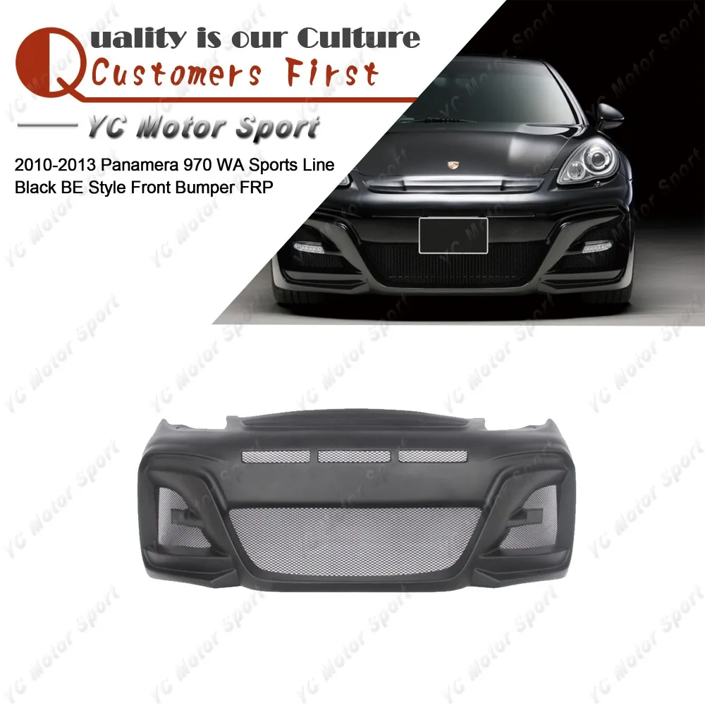Car Accessories FRP Fiber Glass WA Sports Line Black BE Style Front Bumper Fit For 2010-2013 Panamera 970 WA Front Bumper Cover
Car Accessories FRP Fiber Glass WA Sports Line Black BE Style Front Bumper Fit For 2010-2013 Panamera 970 WA Front Bumper Cover