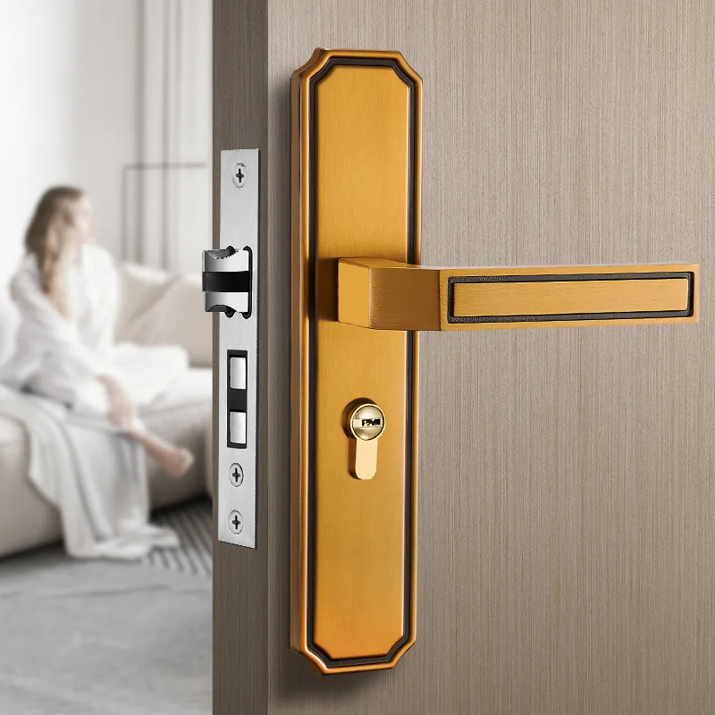 Bedroom Door Lock Household Wooden Door Type Black Room Door Lock Simple Indoor Door Lock Complete Mute Door Locks
Bedroom Door Lock Household Wooden Door Type Black Room Door Lock Simple Indoor Door Lock Complete Mute Door Locks