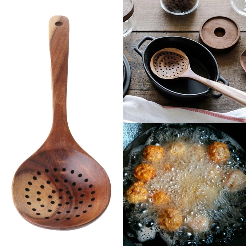 Длинной ручкой ложка-ситечко деревянный шумовка посуда Пособия по кулинарии инструменты 62KC
Длинной ручкой ложка-ситечко деревянный шумовка посуда Пособия по кулинарии инструменты 62KC