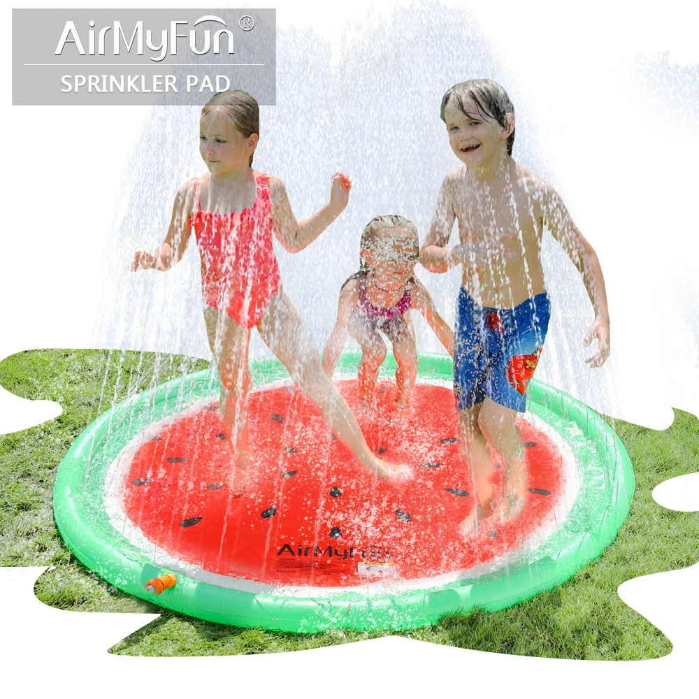 AirMyFun арбузный посыпать и всплеск игровой коврик, забавный открытый вечерние игрушка поливальная машина для детей, брызговик разбрызгиватель для малышей играть
AirMyFun арбузный посыпать и всплеск игровой коврик, забавный открытый вечерние игрушка поливальная машина для детей, брызговик разбрызгиватель для малышей играть