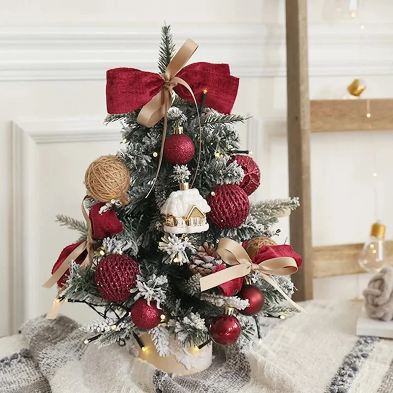 Christmas Decorations Gifts Desktop Decor with Lights Luminous Ornaments Mini Decoration Artificial Fake Tree Party Supplies
Christmas Decorations Gifts Desktop Decor with Lights Luminous Ornaments Mini Decoration Artificial Fake Tree Party Supplies