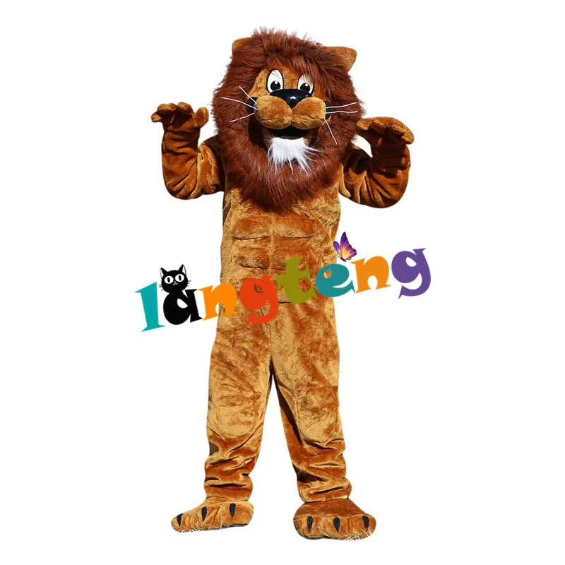 909 Cosplay Fire Brown Lion Mascot Costume Cartoon Animal Fancy Dress Adults Party Outfits
909 Cosplay Fire Brown Lion Mascot Costume Cartoon Animal Fancy Dress Adults Party Outfits