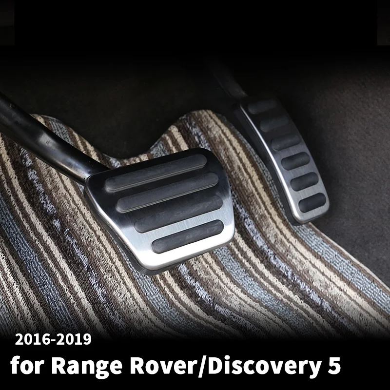 Aluminum alloy throttle brake pedal clutch clutch pedal modification decoration for Landrover Range Rover/Discovery 5 2016-2019
Aluminum alloy throttle brake pedal clutch clutch pedal modification decoration for Landrover Range Rover/Discovery 5 2016-2019