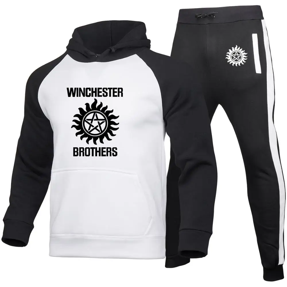 Spring Autumn Men's hoodie winchester brothers Print Colorblock Casual Cotton Short Sleeve high quality Men's jackets Sportswear
Spring Autumn Men's hoodie winchester brothers Print Colorblock Casual Cotton Short Sleeve high quality Men's jackets Sportswear