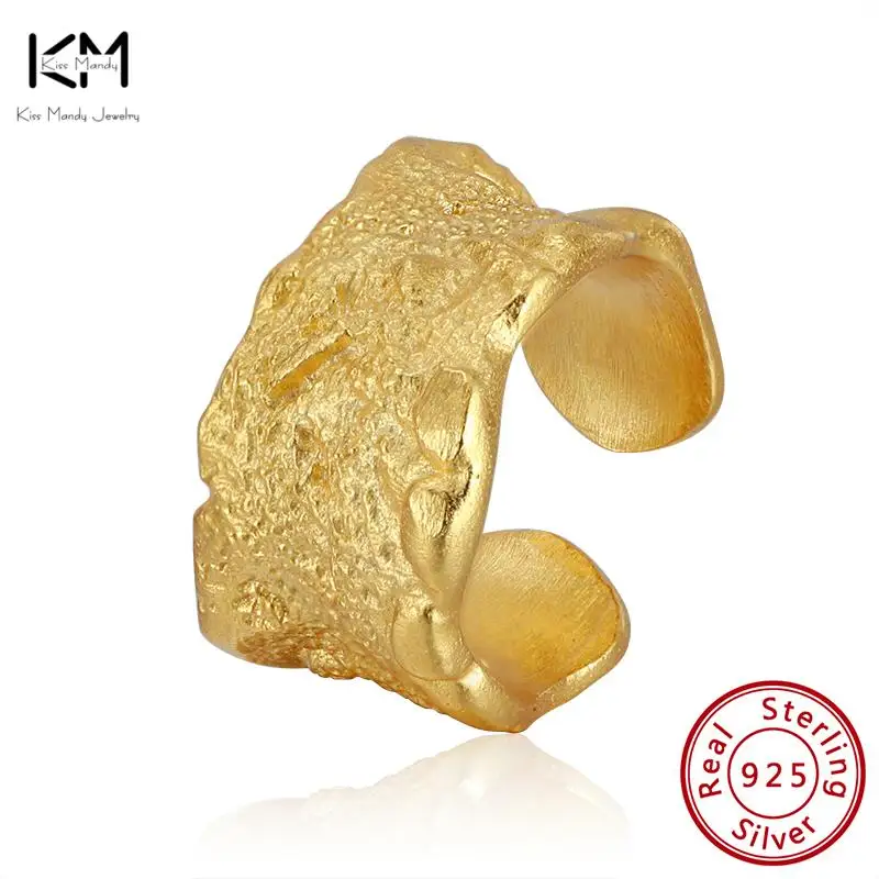 KISS MANDY Fashion Real 925 Sterling Silver Jewelry Gold Plated Punk Half Circle Ear Cuffs Unusual Earrings for Women 1PC CL21
KISS MANDY Fashion Real 925 Sterling Silver Jewelry Gold Plated Punk Half Circle Ear Cuffs Unusual Earrings for Women 1PC CL21