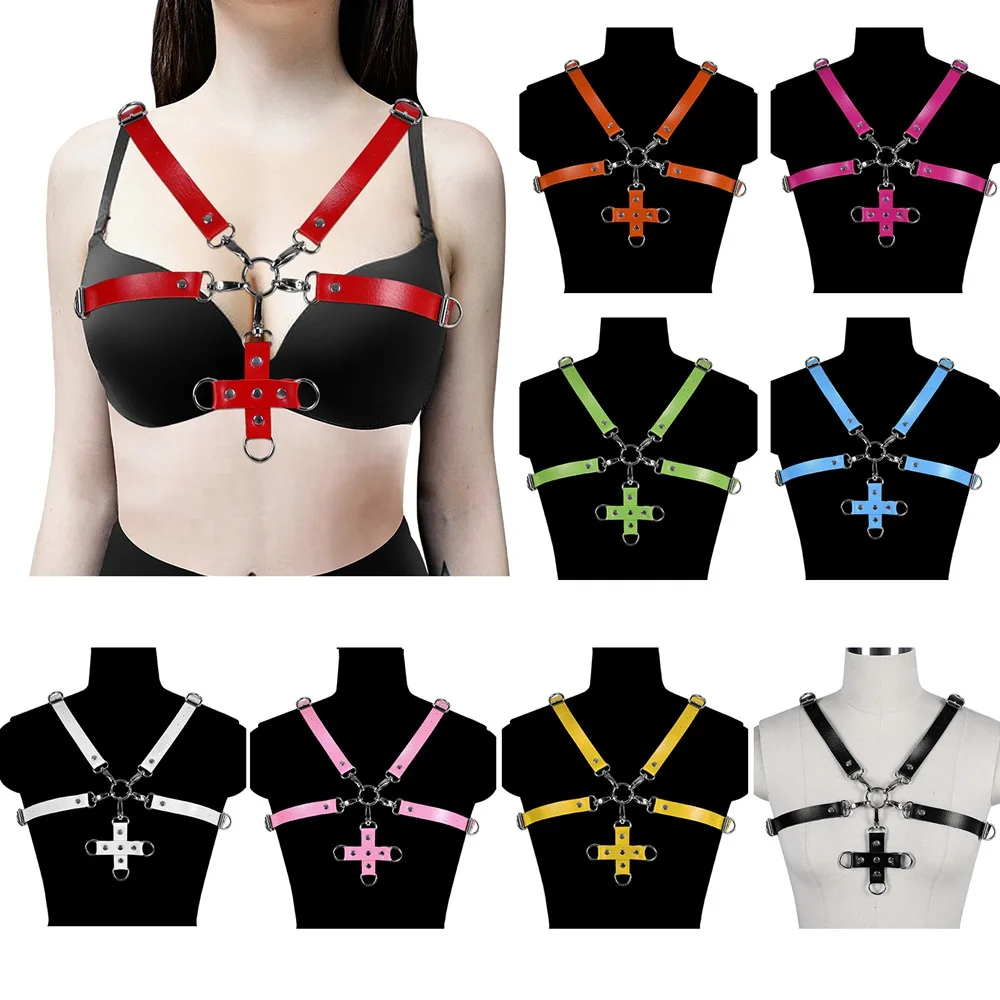 Harness For Women Belt Bralette Cage Bra Handmade Leather Sexy Seks Lingerie Erotic Pole Dance Rave Wear Costume Garters Goth
Harness For Women Belt Bralette Cage Bra Handmade Leather Sexy Seks Lingerie Erotic Pole Dance Rave Wear Costume Garters Goth