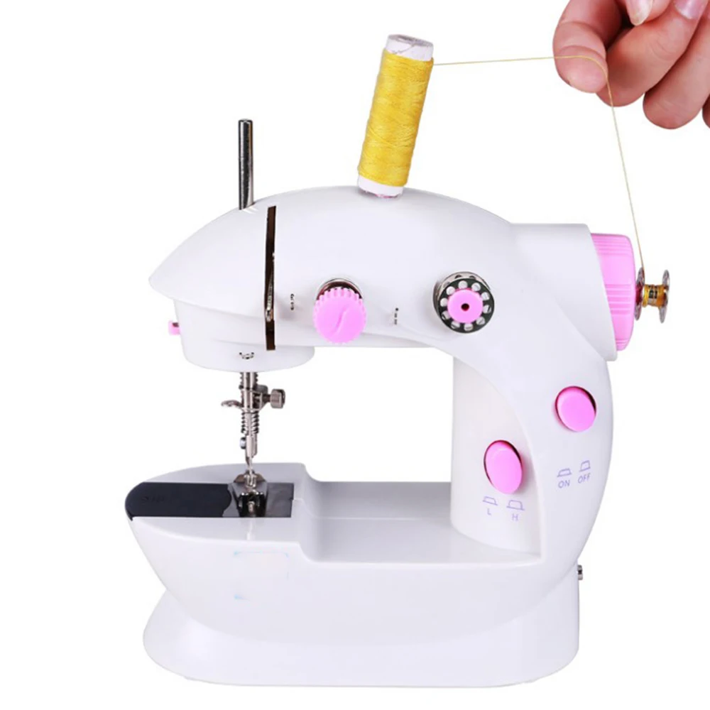 Mini Portable Electric Sewing Machine Household Multifunction Double Speed Free-Arm Crafting Mending Desktop
Mini Portable Electric Sewing Machine Household Multifunction Double Speed Free-Arm Crafting Mending Desktop