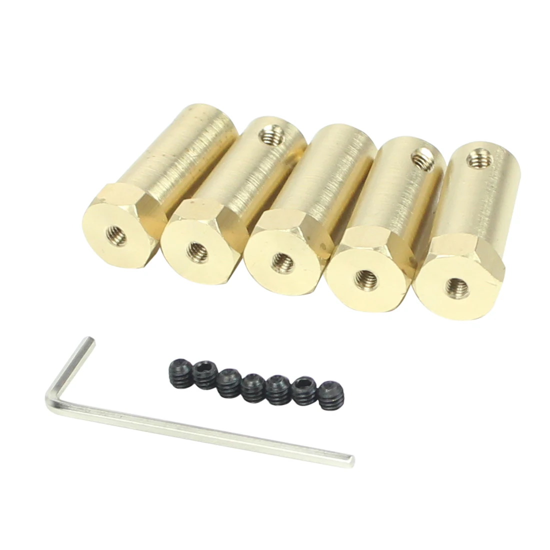 JMT 5pcs Hex Coupling/Coupler /Hexagon Connector Copper 30mm Length 8mm 7mm 6mm 5mm 4mm 3mm Wheel Motor Part for Smart Car Robot
JMT 5pcs Hex Coupling/Coupler /Hexagon Connector Copper 30mm Length 8mm 7mm 6mm 5mm 4mm 3mm Wheel Motor Part for Smart Car Robot