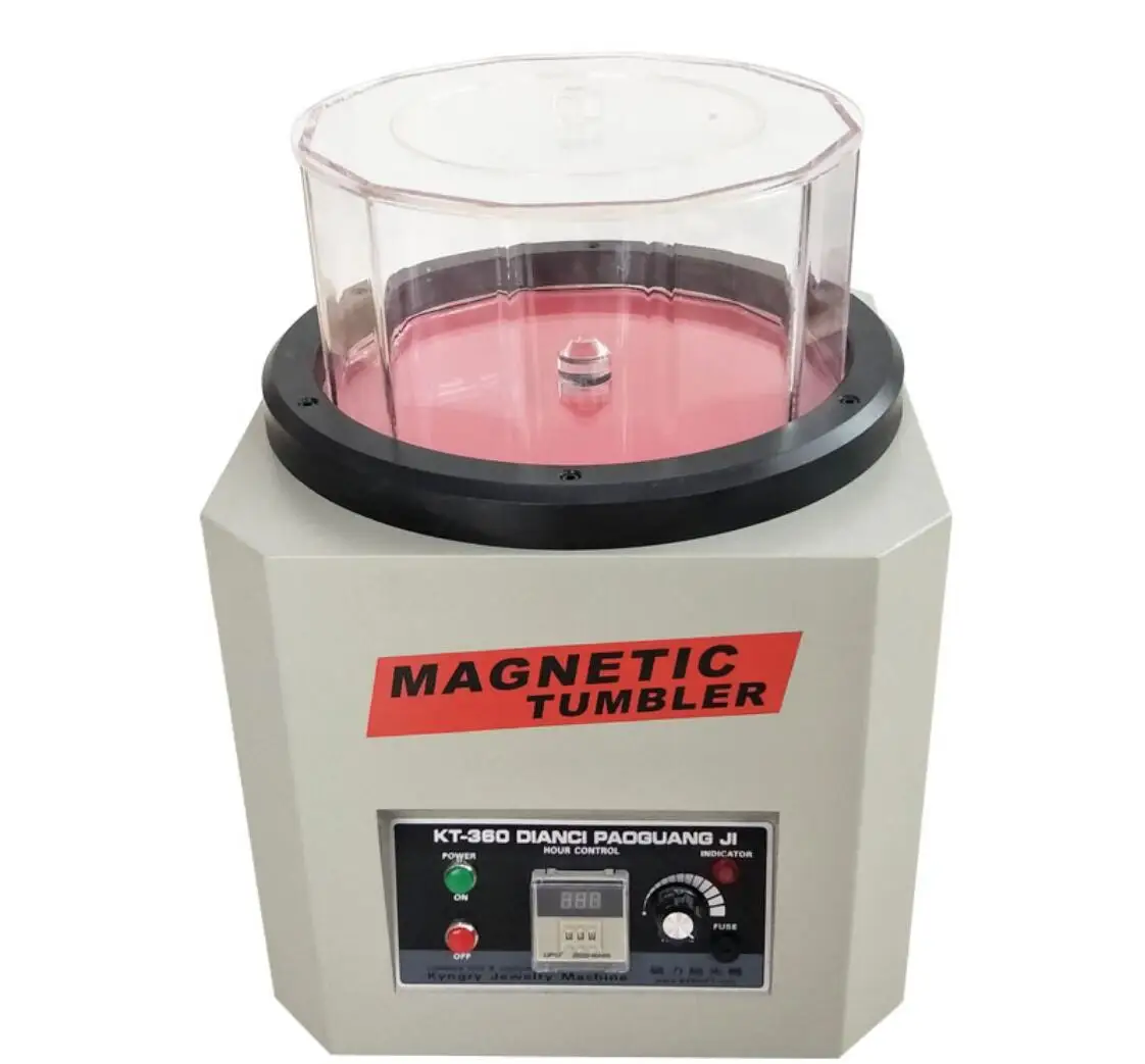 kt360 Reversing Magnetic Tumbler KT-360 110V/220V Jewelry Polishing Machine Goldsmith Tools Capacity 1300g
kt360 Reversing Magnetic Tumbler KT-360 110V/220V Jewelry Polishing Machine Goldsmith Tools Capacity 1300g