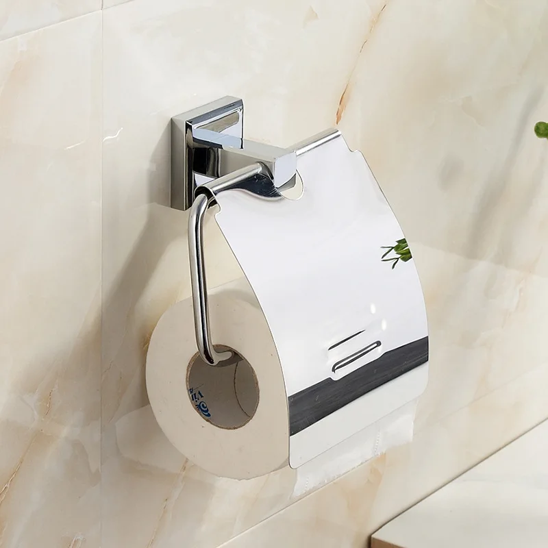 Vidric entire copper bath European simple roll toilet paper holder with a cover wall-hanging toilet paper cassette
Vidric entire copper bath European simple roll toilet paper holder with a cover wall-hanging toilet paper cassette