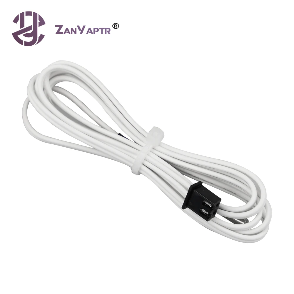 1Pc XH2.54 1M / 2M HT-NTC100K Thermistor Temperature Sensor for High Temperature Filament 350 Degrees For 3D Printer
1Pc XH2.54 1M / 2M HT-NTC100K Thermistor Temperature Sensor for High Temperature Filament 350 Degrees For 3D Printer