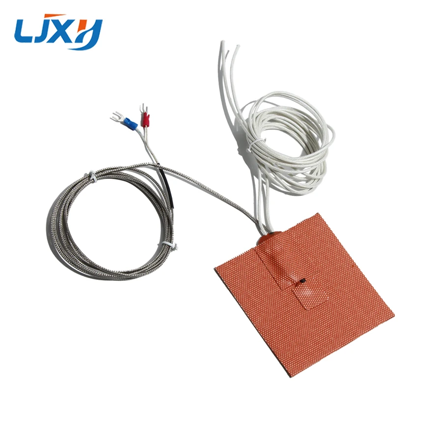 LJXH 400*300mm 3D Printer Heater with K-type Thermocouple Silicone Rubber Heating Pad 3M Adhesive High Temperature Resistance
LJXH 400*300mm 3D Printer Heater with K-type Thermocouple Silicone Rubber Heating Pad 3M Adhesive High Temperature Resistance