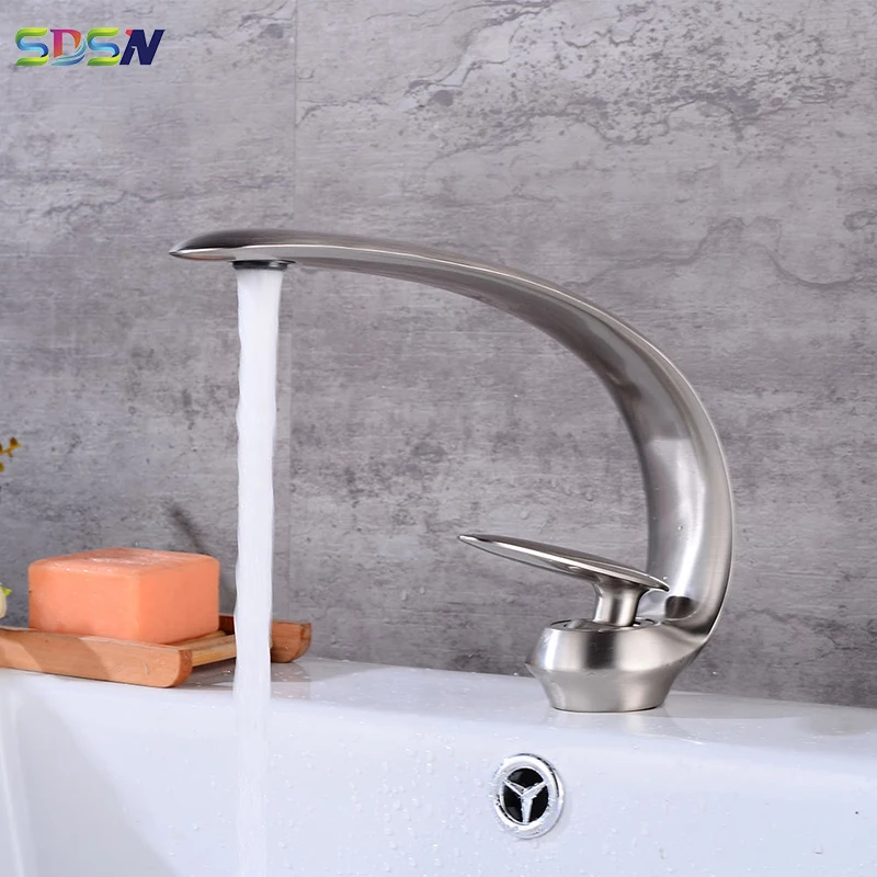 Wash Basin Tap Mixer Brushed Bath Wash-basin Faucet Mixer Tap Bathroom-tap Mixer Bath-mixer Faucet Washbasin Faucet Tap-mixer
Wash Basin Tap Mixer Brushed Bath Wash-basin Faucet Mixer Tap Bathroom-tap Mixer Bath-mixer Faucet Washbasin Faucet Tap-mixer