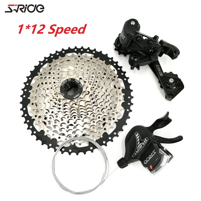 SRIDE 12 Speed Derailleur Set Shift Lever Rear Derailleur 11-50T Freewheel MTB Mountain Bike Part
SRIDE 12 Speed Derailleur Set Shift Lever Rear Derailleur 11-50T Freewheel MTB Mountain Bike Part