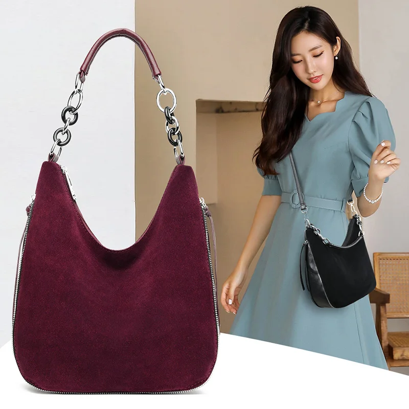 Retro Frosted Tassel Large Capacity One Shoulder Handbag for Women
Retro Frosted Tassel Large Capacity One Shoulder Handbag for Women
