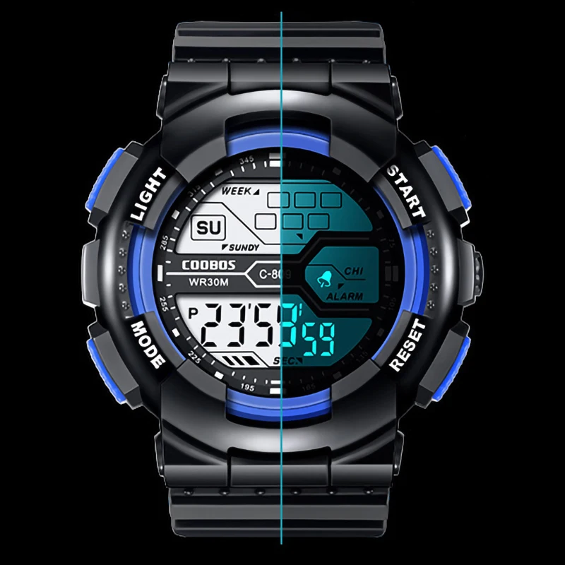 Trend Men's Sports Digital Watch Military Waterproof Watches LED Luminous WristWatch Male Casual Rubber Clock reloj hombre 2022
Trend Men's Sports Digital Watch Military Waterproof Watches LED Luminous WristWatch Male Casual Rubber Clock reloj hombre 2022