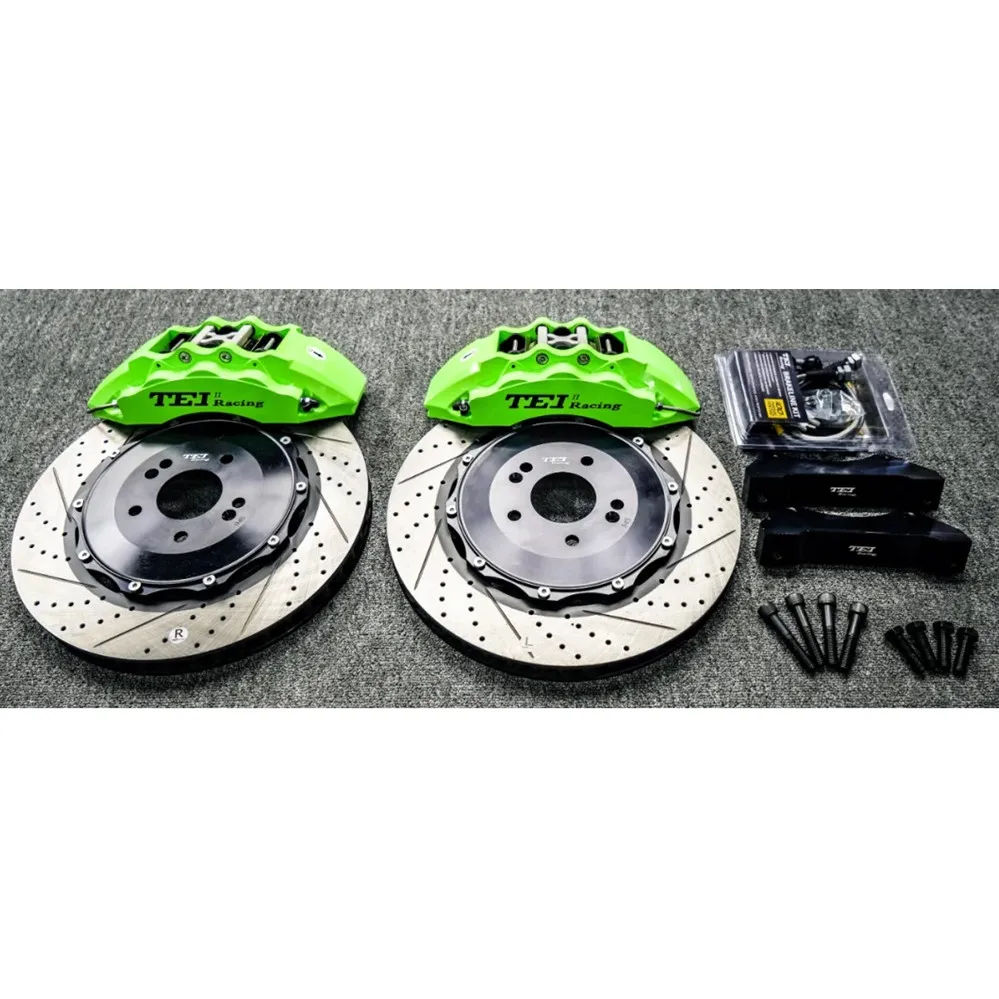 FRONT BIG BRAKE KIT 6 Piston Caliper 355x32mm Rotor Brake Caliper Kit For KIA ALL NEW K5 OPTIMA 2020-2021 18in Wheels
FRONT BIG BRAKE KIT 6 Piston Caliper 355x32mm Rotor Brake Caliper Kit For KIA ALL NEW K5 OPTIMA 2020-2021 18in Wheels