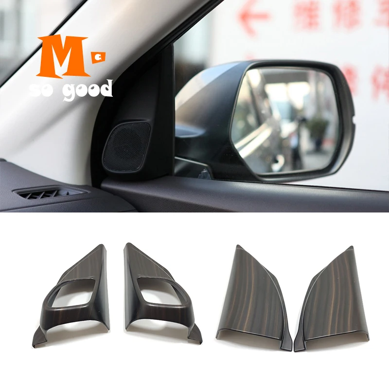 for Honda CRV CR-V Wood Grain Car inner triangle louder speaker horn sticker Cover Trim 2012 13 14 15 2016 styling Accessories
for Honda CRV CR-V Wood Grain Car inner triangle louder speaker horn sticker Cover Trim 2012 13 14 15 2016 styling Accessories