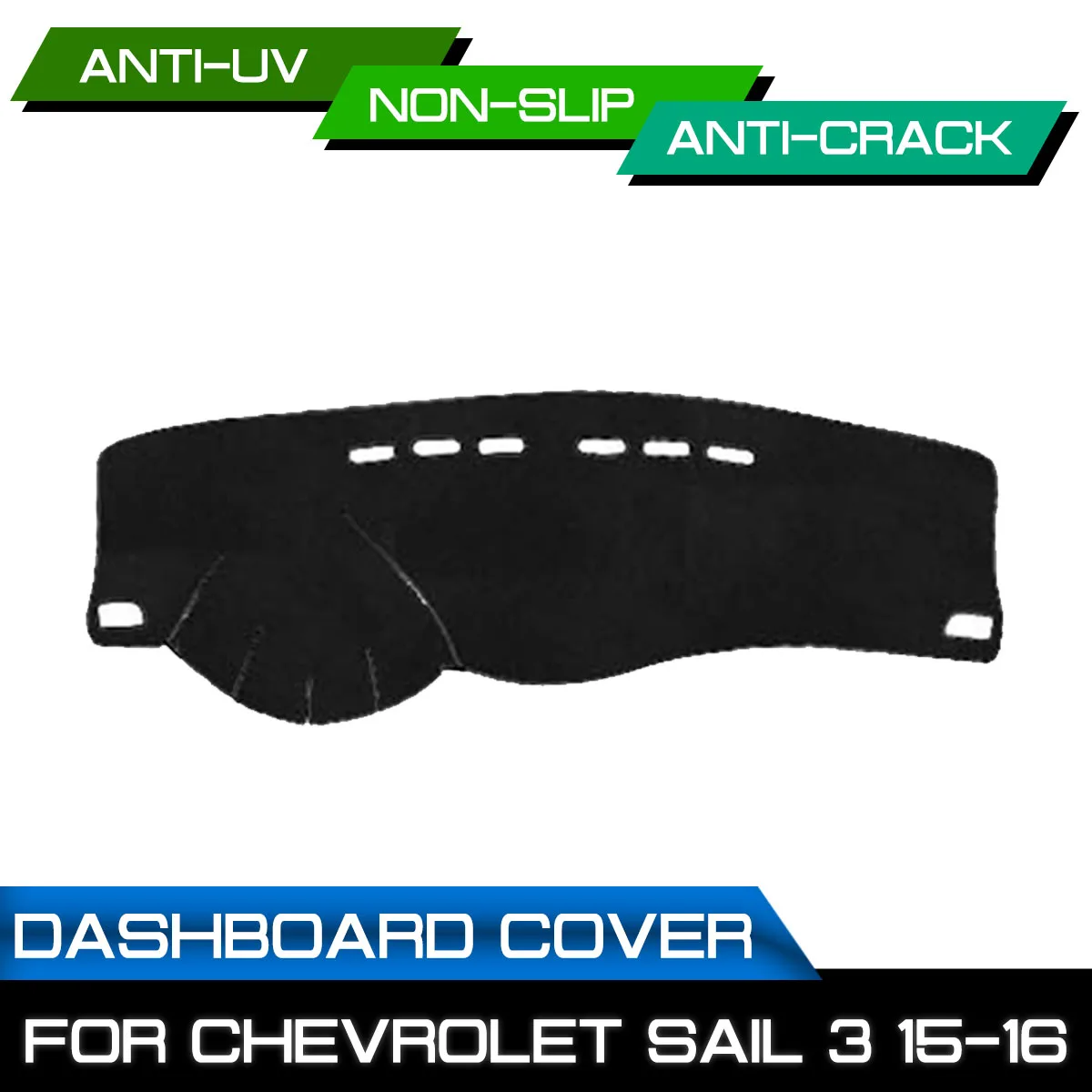 Коврик для приборной панели автомобиля для Chevrolet Sail 3 2015 2016, нескользящий коврик для приборной панели с защитой от ультрафиолета
Коврик для приборной панели автомобиля для Chevrolet Sail 3 2015 2016, нескользящий коврик для приборной панели с защитой от ультрафиолета