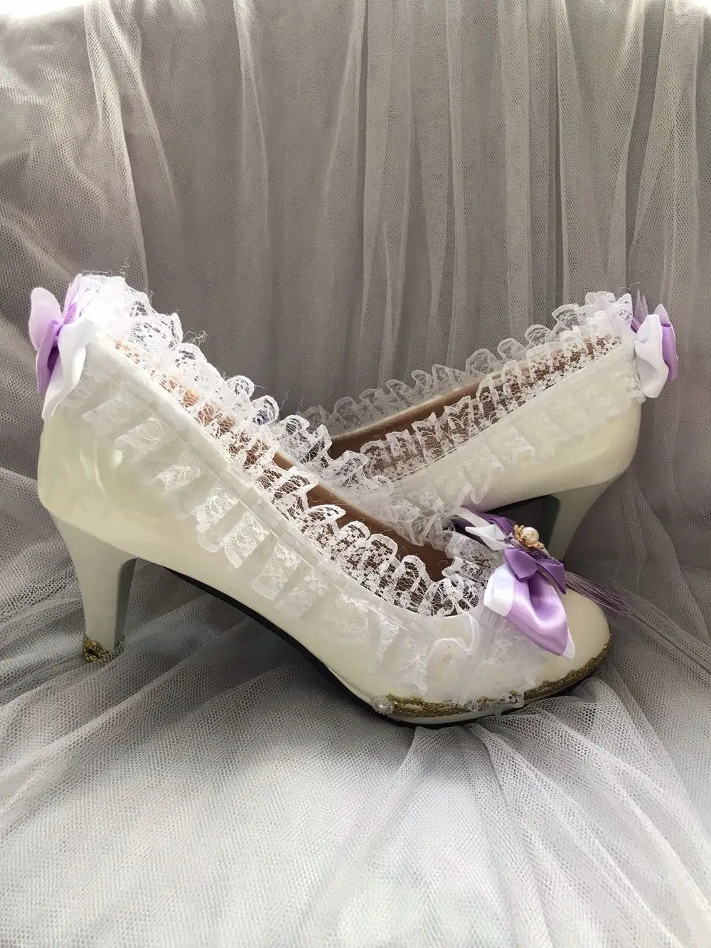lace bowknot princess kawaii shoes round head thick heel women shoes kawaii girl lolita cosplay loli Sweet lolita shoes ruffled
lace bowknot princess kawaii shoes round head thick heel women shoes kawaii girl lolita cosplay loli Sweet lolita shoes ruffled